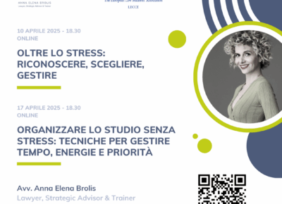 Oltre lo stress: incontri con gli studenti universitari in collaborazione con Elsa Lecce